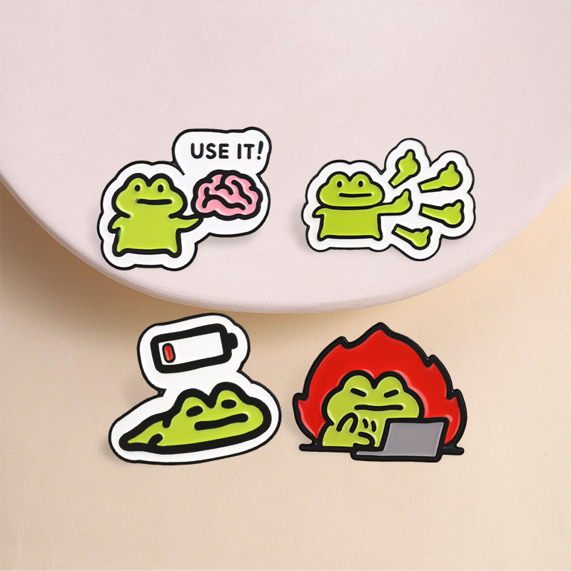 Komik Kurbağa Rozetleri Seviml - Kawaii Tech Accessories incelemesi ve fiyatı